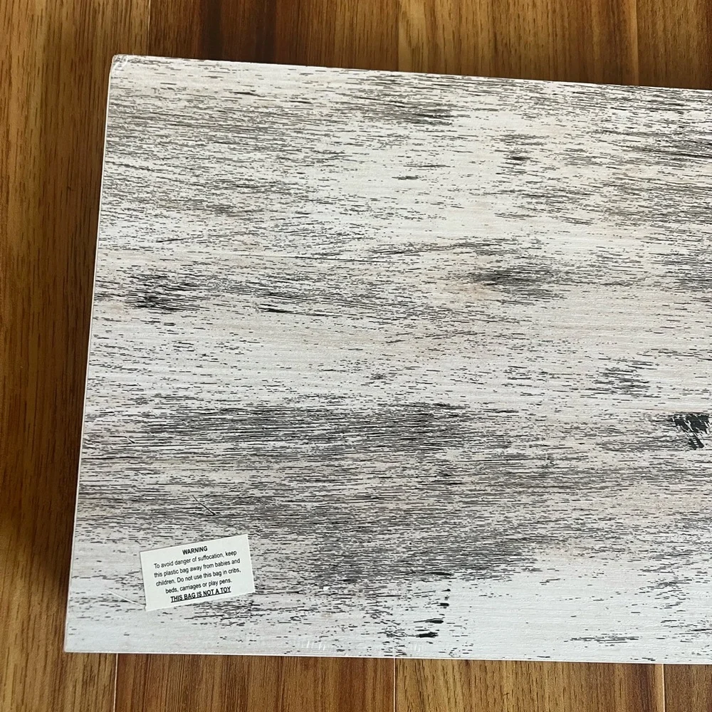 NIB Sorbus Floating Wall Shelves - 2 Pack 24 X 9 Inch Rustic Home Decor
